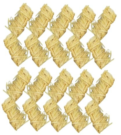 Toyvian 2 Ensembles De Cire De Carbone Charbon Feu De Plein Air Gril Naturel Foyer Briquet À Bois De Chauffage Accessoires De Camping Briquet Barbecue 50 Pièces * 2