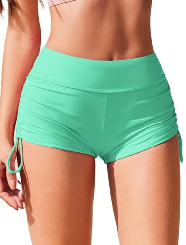 Ekouaer Badshorts dam badbyxor korta shorts snabbtorkande boardshorts bikini hotpants magkontroll simshorts badmode S–XXL