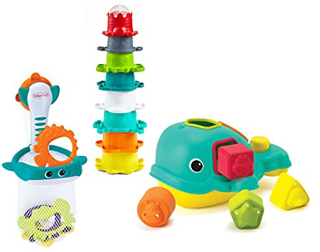INFANTINO Coffret de Bain, 17 Pièces