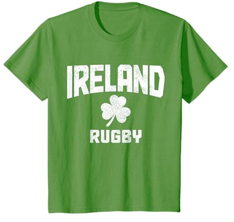 Irlande Rugby Irish Shamrock Vert Saint Patrick Day T-Shirt