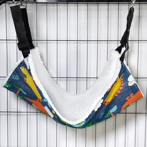 Doppelseitige Katzenhängematte, Reptilien-Hängematte, Plüsch-Hängematte, Kätzchen-Hängematte, Katzenfenster-Hängematte, Doppelseitige Katzen-Hängematte, Warmes Chinchilla-Bett,H,S