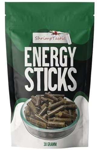 Schmitt Aquaristik Energy-Sticks (30g) für Garnelen, Welse, Krebse, Schnecken, Wirbellose