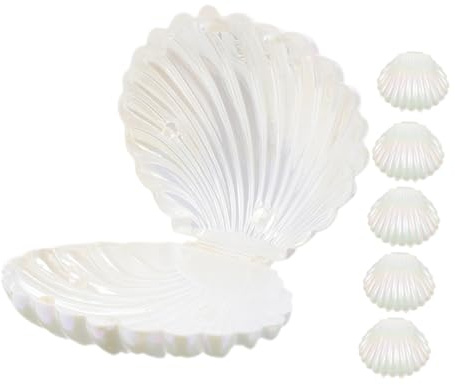 Mikikit 6piezas Cajas De Marina Unidades Contenedor De Regalos Para Fiestas Submarinas y Playas