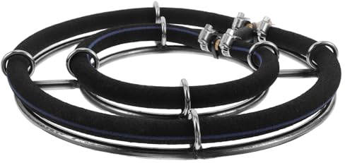 Kisangel Diffuseur Oxygène pour Aquarium Pierre à Air Ronde Aérateur pour Bassin Diffuseur De Bulles Air Système Aération pour Aquarium