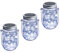 Solar Mason Jar Lantern Light, 3 Pack 20 Led String Starry Hanging Lamp, Fairy Firefly Lights Kit for Patio Garden Wedding Table Decor with Mason Jar & Hanger