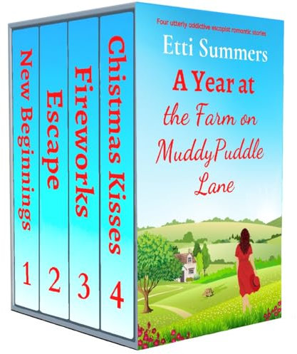 A Year at the Farm on Muddypuddle Lane: Four utterly addictive escapist romances (The Farm on Muddypuddle Lane collection Book 1)