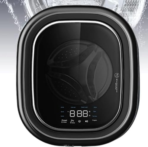 Lavadora de pared, lavadora totalmente automática, minilavadora de ropa interior de 1450 W, lavadora eléctrica de pared, lavado a alta temperatura, para baño.