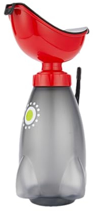 Bottiglia per orinatoio femminile, 1000 ml, ad alta capacità, da viaggio, a prova di perdite, portatile, con imbuto, discreto, con coperchio, urinatoio da viaggio per donne, campeggio, veicoli da