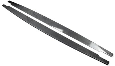 KOKOGLGBTD para E90 E92 E93 M3 2005-2013 Difusores Separadores De Faldones Laterales con Diseño Carbono(Aspecto de Carbono)