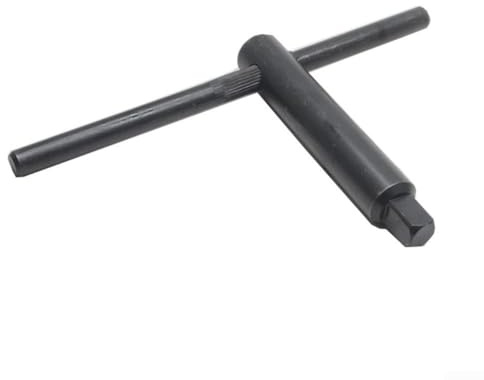 1 llave cuadrada de fresado con mango en T para máquinas de grabado y fresado CNC, acero al carbono endurecido, 8 mm, 10 mm, 12 mm, 14 mm, 17 mm (14 x 14)