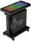 EUREKA ERGONOMIC Höhenverstellbarer Computer Tower Ständer, ATX-Gehäuse CPU Halter PC Ständer, unter Schreibtisch Drucker Cart mit Rollen und Maus Pad (LED)
