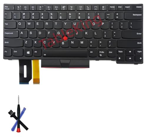 Table-King Clavier de Rechange rétroéclairé pour Lenovo Thinkpad T14 Gen1 T14 Gen2 P14S Gen1 P14S Gen2 (US)