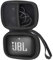 Khanka Hard Travel Case for JBL GO 2 GO2 Portable Bluetooth Speaker and accessories. (With hand strap-Black Zipper)