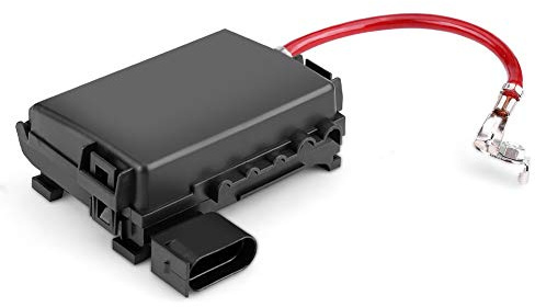Boîte à fusibles de batterie Yctze pour boîtier fusible 4 porte fusible, compatible Mk4 Beetle 1999-2004, en plastique robuste, remplacement direct pour 1J0937550A/B, performances fiables