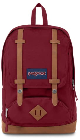 JANSPORT CORTLANDT Großer Rucksack, 15 inch -Laptopfach, Russet Red (Rot)