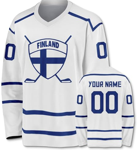 Generic Personalisierte Hockey Trikots Druck- und Färbestickerei Sport Geschenke Personalisierte Namen Nummer für Herren Damen Junge