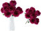 astylishome Artificial Flowers 10 PCS Künstliche Rosen mit Stem Fake Rose Braut Hochzeitsstrauß Realistische Blume für Hausgarten Party Hotel Büro Dekor Blüten 1212
