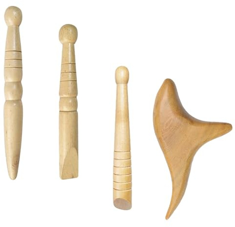 NIYATA Baton Massage Pieds,Baton Massage Thai,Baton de Massage Pied,Bâton de Massage Réflexologie,Masseur de Pinsons Triangulaires,pour Fasciite Plantaire,Talons Eperons,Douleur Arc