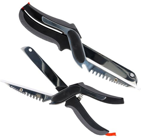 volumoon Forbici da Cucina, Forbici da Cucina in Acciaio Inox Smontabili, Chopper con manici Resistenti per Verdure, Strumento da Taglio Intelligente per Carne, Osso di Pollo, Pollame (27 × 6 cm)