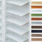 Holzjalousie 50mm Holz Jalousie Jalousette für Innen Fenster Horizontal Jalousien Sichtschutz Wärmedämmung Holzjalousien für Zuhause Büro holzjalousie innen W 50/65/80/90/100/135/160cm(Weiß,100x213cm)