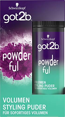 got2b Schwarzkopf POWDER' ful Poudre pour racines capillaires Volume 10 g
