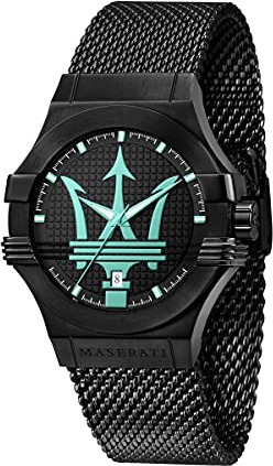 Maserati Aqua Edition Herren Uhr, Quarzwerk, Zeit und Datum - R8853144002