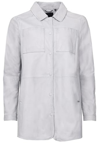 Maze Damen Lederhemd 42020135 Sky XL