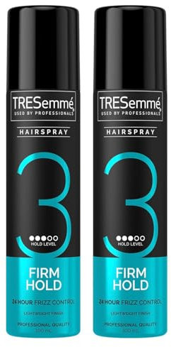 TRESemme Firm Hold Hair Spray Designed to Provide 24 Hours of Frizz Control with Natural, Lighter and Touchable Hold Suitable for All Hair Types, 100ml (2)