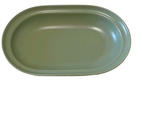 Platos de Postre Platos de Ensalada Plato de comedor de Color sólido, plato hondo ovalado, plato de desayuno for el hogar, plato de ensalada, plato de postre, plato de cerámica sencillo for restaurant