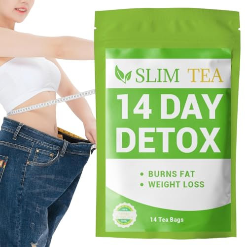 Tè Dimagrante Di 14 Giorni, Detox Per Dimagrire, Detox Cleanse Weight Loss Tea Slim Tea Drink Per Ridurre Il Grasso, Sottile Dieta Naturale Per Supporto Dietetico