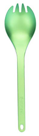 Snow Peak Ultralight Titanium Spork, Green,40 x 165mm