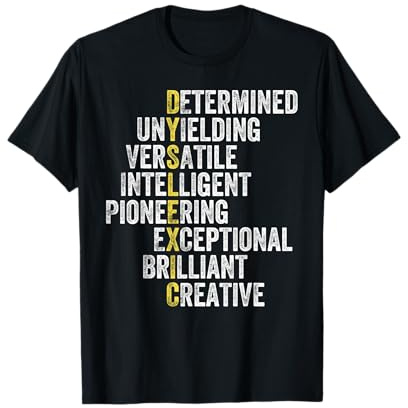 Dyslexic Therapy Shirt Adult Funny Therapist Squad Dyslexia T-Shirt