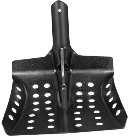 BESPORTBLE Pala para Alcantarillado Cuadrada De Pala para Tamizar Desagües para Trabajos De Alcantarillado