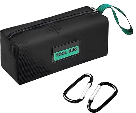 THXFUNAREA Bolsa Herramientas Pequeña, Bolsa Herramientas con Cremallera, Impermeable, Organizador de Almacenamiento de Herramientas