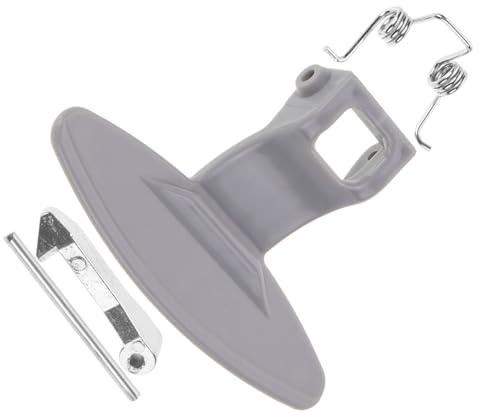 SEWACC 1 juego Manijas de Puerta de Metal para Lavadoras de Carga Frontal Compatible con Lavadoras de Reemplazo de Instalación Rápida y Accesorios Duraderos y Elegantes