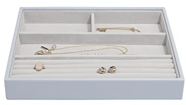 Stackers Lavendel Schmuckschatulle Klassisch Schmuckfach für Ringe/Armbänder