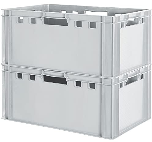 Kingpower Carne Riquadro E3 Carne Impilabile Scatola di Immagazzinaggio Contenitore Grigio, Numero:2