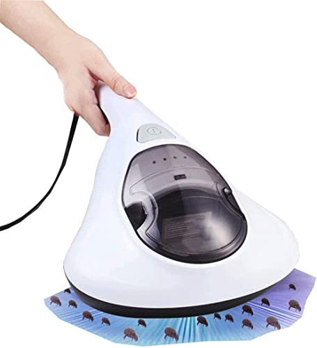 Samnuerly Aspiradora UV antiácaros del Polvo, diseño de Mano, eliminador de ácaros del Polvo para el hogar, Cama, colchón, sofá, aspiradora antiácaros del Polvo