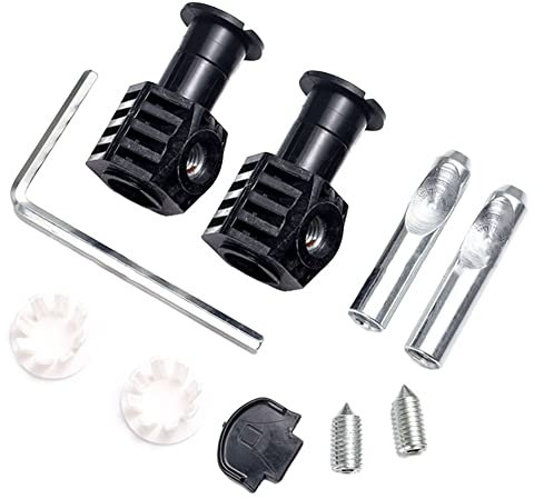 WC Befestigungsset für hängende Toiletten, Öldeckelschrauben, Befestigungsscharniere aus Edelstahl