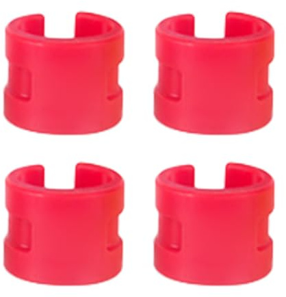 ZYMIADOU 4 protectores de marco de bicicleta, almohadilla de goma para colisiones, anillos de protección de goma, almohadilla de cadena para bicicleta, marco de cadena, horquilla