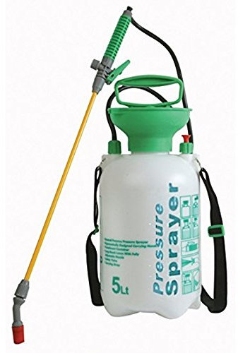 FAST WORLD SHOPPING ® Spruzzino A Pressione 5 Litri Nebulizzatore Manuale Pompa Irrigazione Spruzzatore A Spalla Annaffiatoio Becco Lungo Spruzzino A Tracolla