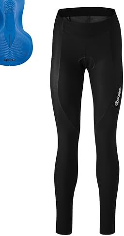 Gonso Unisex Sitivo Tight Bike Short Women, Black / Skydiver, 38 EU