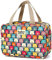 Hjkiopc Damen-Kulturbeutel, groß, Damen-Kulturbeutel, tragbar, Damen-Kosmetiktasche, Reise-Make-up-Tasche, wasserdichte tragbare Kosmetiktasche, viele Bären,