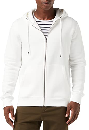 Jack & Jones Herren Jjestar Basic Sweat Zip Hood Noos Kapuzenjacke, Cloud Dancer, XL EU
