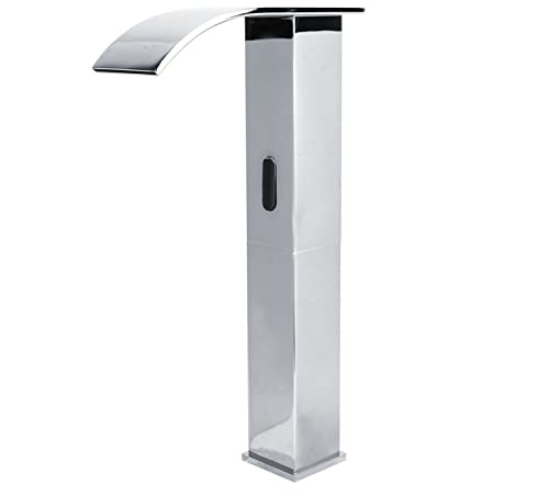 Touchless Bathroom Faucet G1/2 Auto Motion Sensor Faucet Infrared Hands Free Energy Saving Water Tap for Vanity RV Lavatory Farmhouse