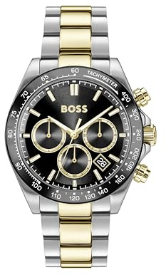 BOSS Montre Chronographe à Quartz pour Homme Collection Hero 2.0 avec Bracelet en Acier Inoxydable à Deux Coloris - 1514269