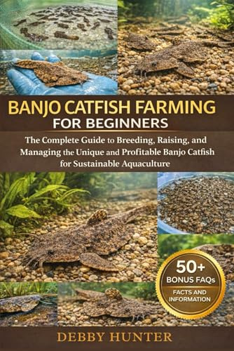 BANJO CATFISH FARMING FOR BEGINNERS: The Complete Guide to Breeding, Raising, and Managing the Unique and Profitable Banjo Catfish for Sustainable Aquaculture