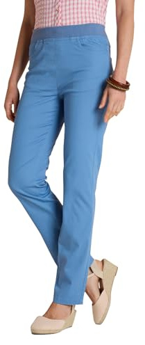 Chums Ladies Pull On Jersey Waist Stretch Jean with 2 Front Pockets
