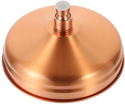 Cabilock 1 pommeau de douche en cuivre antique, haute pression, effet pluie, pour salle de bain