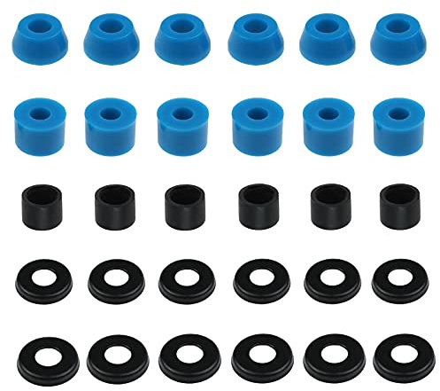 3 Sets von Skateboard-LKW-Buchsen Kit für 17,8 cm Skateboard Trucks LKW Lenkgummis Skateboard Cup Washers Ersatzzubehör
